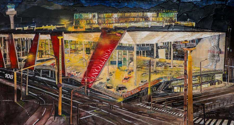 Johanna Kopp Mixed Media Collagen Collage Salzburg Malerei Kunst Malerin Fa. Pappas-Salzburg