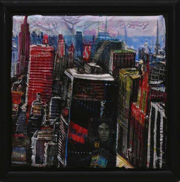 Johanna Kopp Mixed Media Collagen Collage Salzburg Malerei Kunst Malerin New York II